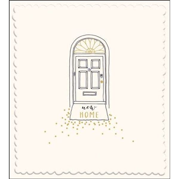 Woodmansterne New Home Card Simple Door
