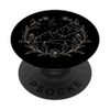Boho Mountain Moon Night Botanical Floral Design PopSockets Standard PopGrip