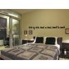 SIDE BY SIDE Hand Heart Love Wall Art Decal Quote 36"