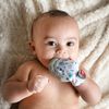 Nuby Happy Hands Teething Glove Grey - 3m+, Grey