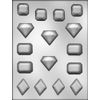 CK Products 1-1/2" Jewel Chocolate Mold