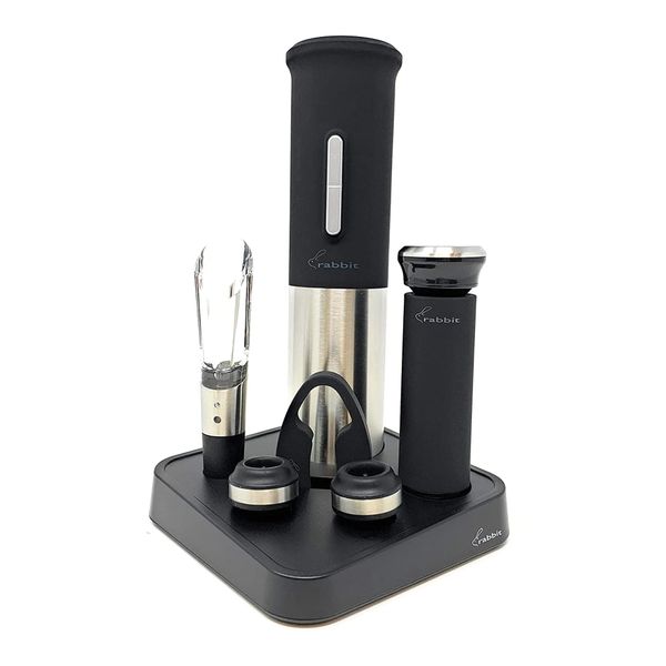 Rabbit Electric Wine Opener Set