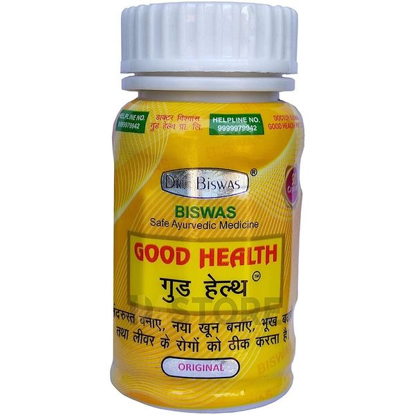 Dr. Biswas Ayurvedic Good Health Capsules Pack of 1, 50 Capsule For Weight Gain