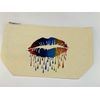 Dripping Lips Makeup Bag, Dripping Lips  Makeup Bag, Glitter Rainbow Makeup Bag