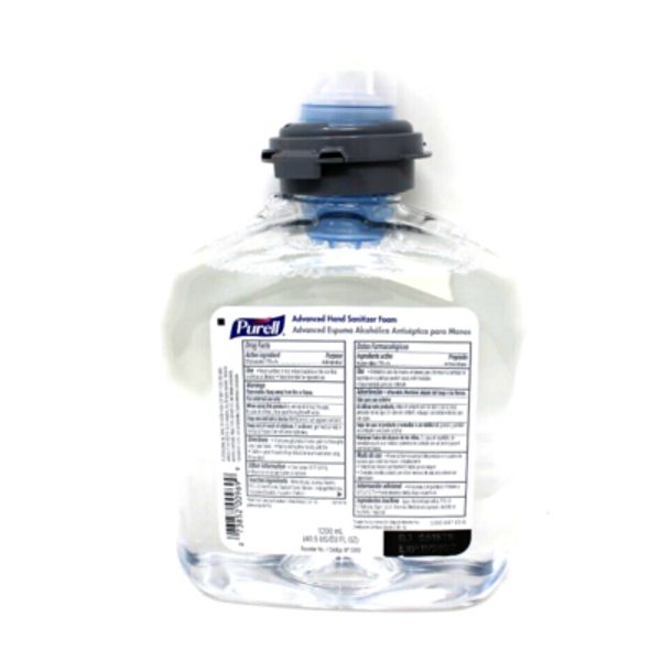 Gojo 5392-02 Purell Advanced Hand Sanitizer Foam Fruit Scent Dispenser Refill