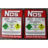 2X NOS Nitrous Oxide Racing Label Decals Stickers FREE SHIPPING