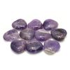 Chevron Amethyst Mini Crystal Heart - 25mm
