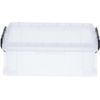 Kohnan Original Overlapping Storage Case with Lid, Clear