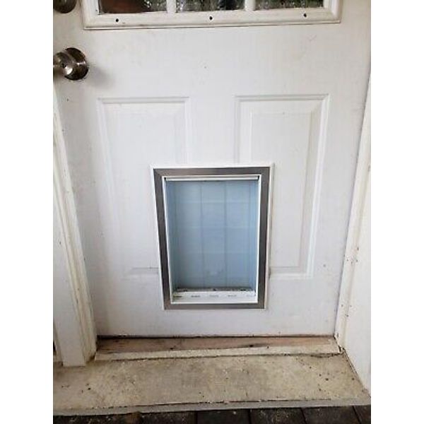 Pet Door Extra Large Frame Durable Easy Install Dog Doggie Flap Mount Secure L