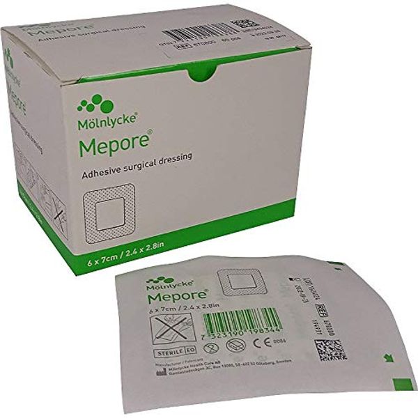 Mepore Sterile Single Packs 6x7cm, D670800