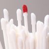Lip Brushes Lipstick Brushes Makeup Brushes 50pcs Disposable Portable Makeup Lip Gloss Makeup Brushes White Solid Rod