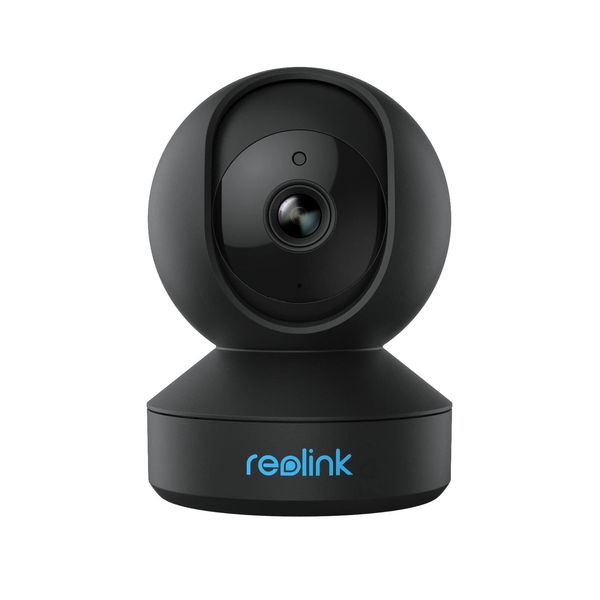 Reolink 4MP Überwachungskamera Innen WLAN Schwenkbar, Home und Baby Monitor mit Personen-/Haustiererkennung, Auto-Tracking, 2,4/5Ghz WiFi IP Kamera Indoor, 2-Wege-Audio, IR-Nachtsicht, E1 Pro Schwarz