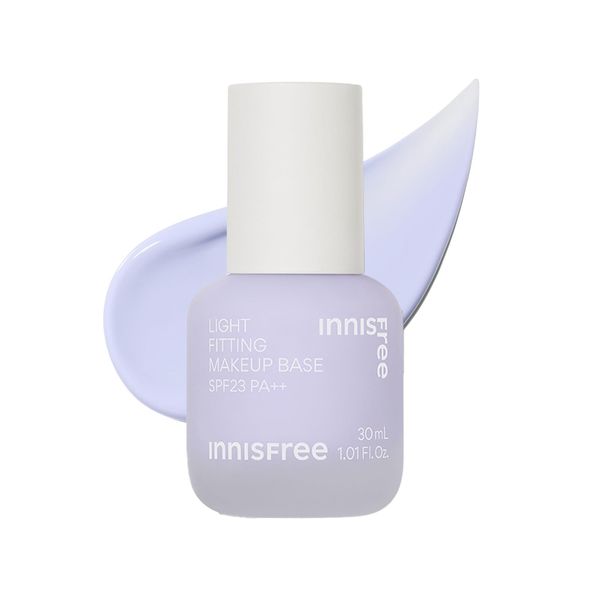 innisfree Light Fitting Makeup Base 1 Purple SPF23 / PA++ 30ml - Authentic