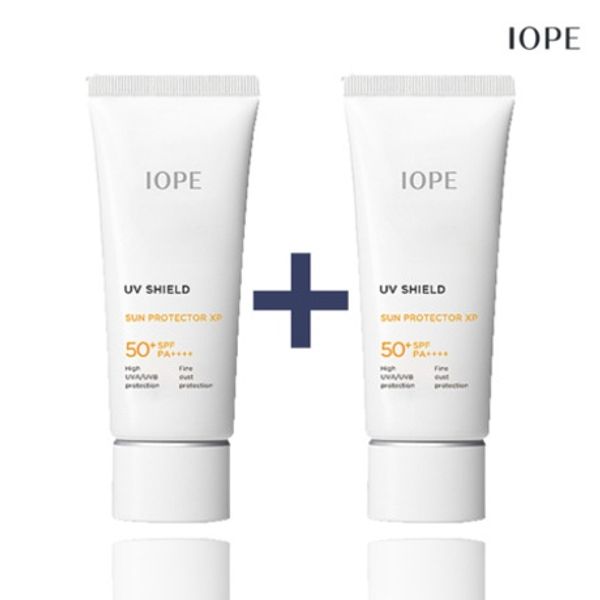 IOPE Sun Cream UV Shield Sun Protector XP 60ml 2pcs-