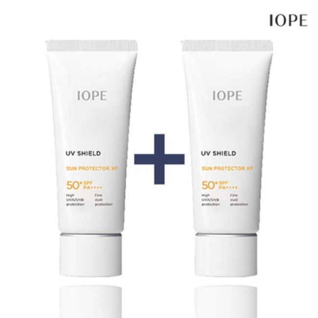 IOPE Sun Cream UV Shield Sun Protector XP 60ml 2pcs-