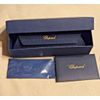 Authentic Navy Chopard Eyeglasses Case, Cloth and Card, Soft Fabric Glasses Case