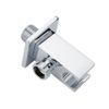 Milano Arvo Square Integrated Hand Shower Handset Outlet Elbow Bracket - Chrome