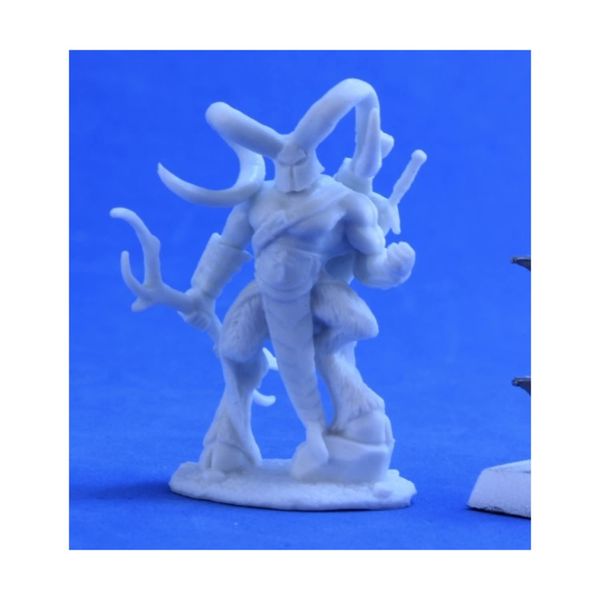 Reaper RPR89033 Bones Horned Hunter Miniature