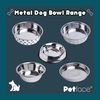 Petface Stainless Steel Non Slip Bowl, Medium