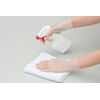 Showa Gloves No.846 Disposable Gloves, Clean Hands, 100 Pieces, Translucent, Size S, 1 Box, Clear