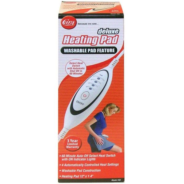 Cara Heating Pad Moist/Dry Deluxe 1 Each
