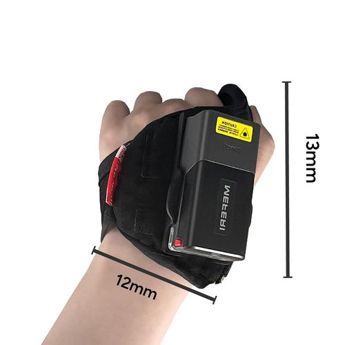 MEFERI MS300R Glove Scanner Finger Trigger with Scan Button, Left Hand, Large Size