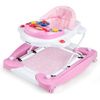6 x 1 Foldable Baby Walker w/ 3 Level Adjustable Height & Removable Seat Cushion