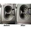 Center Console Cupholder Replacement Pad Compatible with Ford F-150 2004-2014 (Dark Grey)