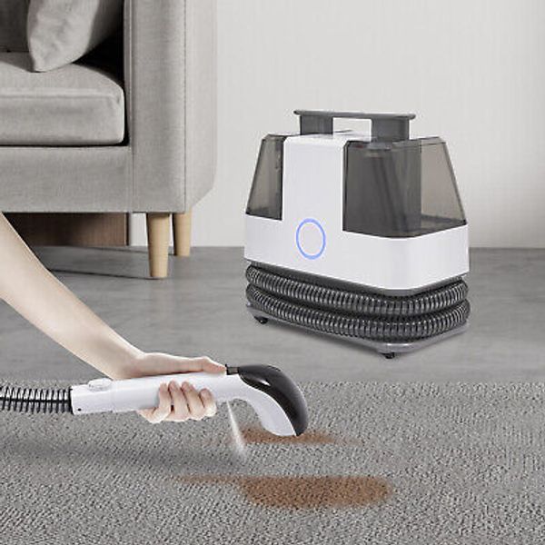 Portable Carpet Cleaner Machine Handheld Pet Spot Cleaner Rug Cleaner 2 Brushes