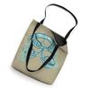 Sport climbing harness and Quickdraws Tote Bag