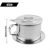 Coffee Filter Infuse Cup Coffee Dripper Maker Coffee Dripper Strainer Kitchen Coffee