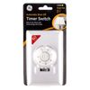 GE 15069 Automatic Shut-Off 60 Minute Timer Switch Single Pole, White