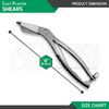 Cast & Plaster Utility Shears 8” with Shear Lock Orthopedic Surgical Instruments