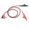 10Pcs Test Leads Kit, Double Insulated Test Lead Set with Alligator Clips and Needle Probefor Multimeter Electrical Testing