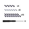 eXtremeRate Light Violet Faceplate and Backplate for Nintendo Switch Pro Controller, DIY Replacement Shell Housing Case for Nintendo Switch Pro - Controller NOT Included
