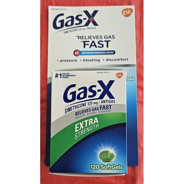 Gas-X Heartburn Treatment Softgel - 120 Count