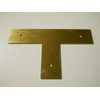 BACKPLATE "T" SHAPED SOLID BRASS P8230-VB BELWITH KITCHEN CABINET DOOR HARDWARE