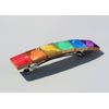 Sci-Fi Pride Wooden Tile Hair Barrette