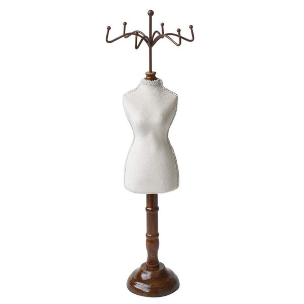Accessory Stand, Classical and Elegant Tabletop Jewelry Stand, Ivory