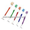HRASY 5 Pack Orthodontic Toothbrush Double-Ended Interspace Brush V-Trim Brush for Brace and Teeth Detail Cleaning, 5 Colors
