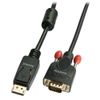 LINDY 41941 1m DisplayPort an VGA Kabel