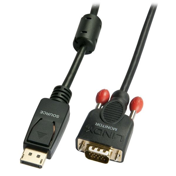 LINDY 41941 1m DisplayPort an VGA Kabel