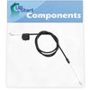 UpStart Components 582991501 Engine Zone Control Cable Replacement for Craftsman 917385190 Lawn Mower - Compatible with 158152 Cable