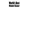 World's Best Window Cleaner Mug