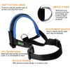 ILEPARK Nylon Muzzle to Prevent dogs Biting, Barking and Chewing, Adjustable Loop