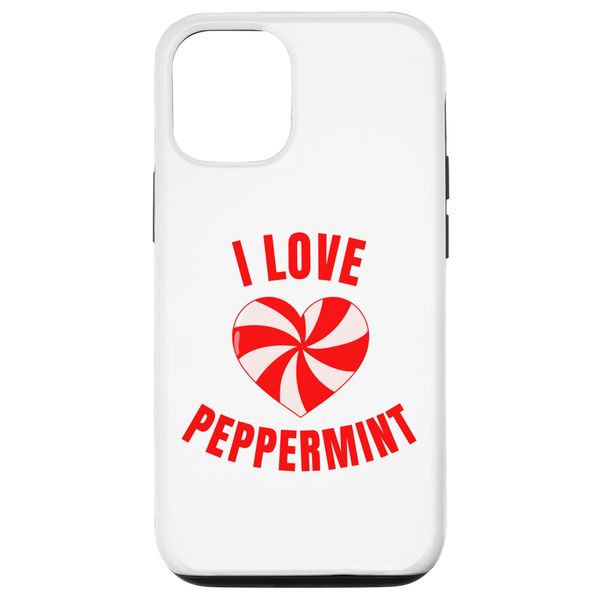 iPhone 13 I Love Peppermint Candy Cane Christmas Peppermint Candy Case