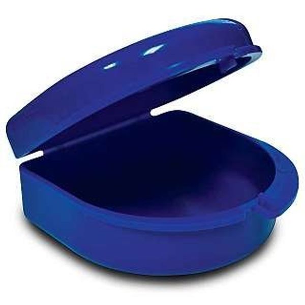 Impact Resistant Retainer Case Blue