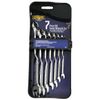 Geahead Hand Tools SAE Mirror Polished Chrome Twist Combination Wrench Set