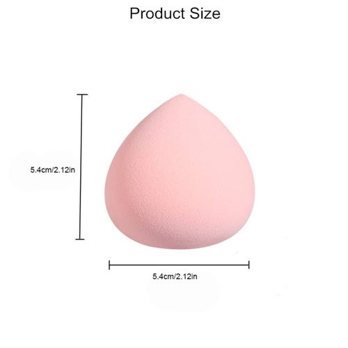 4Pcs Makeup Sponge Marshmallow Pink Foundation Beauty Blenders Latex Free Cosmetic Egg Beauty Sponge Applicator for Foundation Creams Powders Liquid