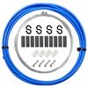 Bicycle Shift Cable Kit CTRICALVER Bicycle Shift Cable Bicycle Shift Shift Cable Set Bicycle Cable Mountain Road Bike Universal Bicycle Shift Cable Bicycle Cable Set (Blue)